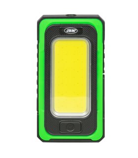 FARO DE TRABAJO COB RECARGABLE CON ENERGÍA SOLAR 