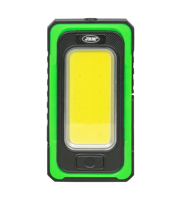 FARO DE TRABAJO COB RECARGABLE CON ENERGÍA SOLAR 