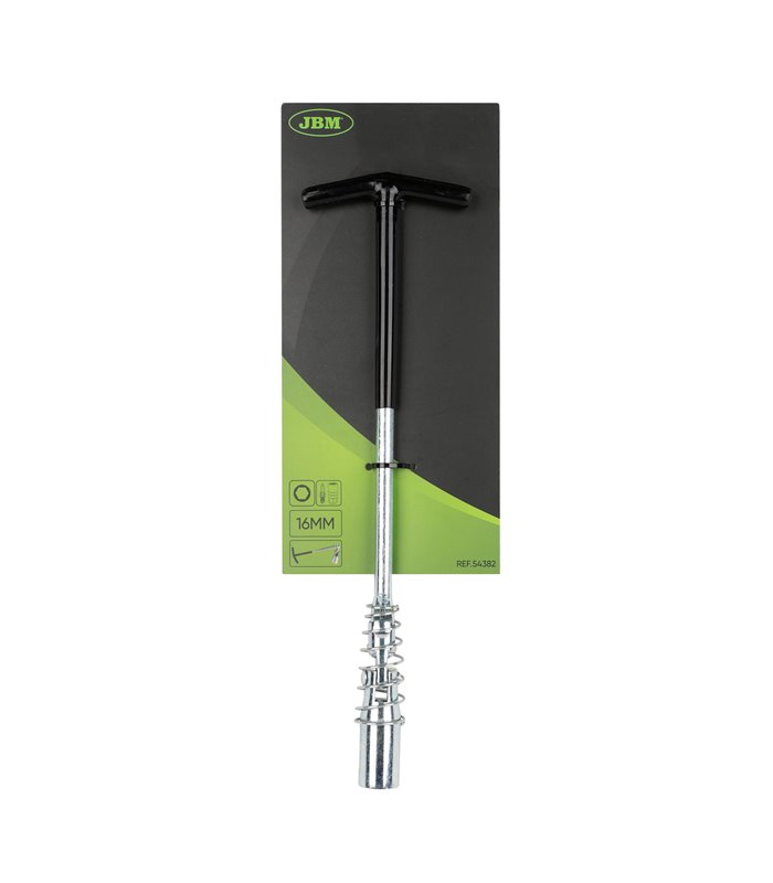 LLAVE ARTICULADA PARA BUJÍAS 16MM