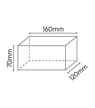 TACO DE GOMA PARA ELEVADOR 160X120X70MM