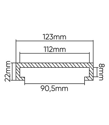 TACO DE GOMA PARA ELEVADOR ROTARY 123MM