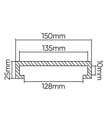 TACO DE GOMA PARA ELEVADOR RAVAGLIOLI 150MM