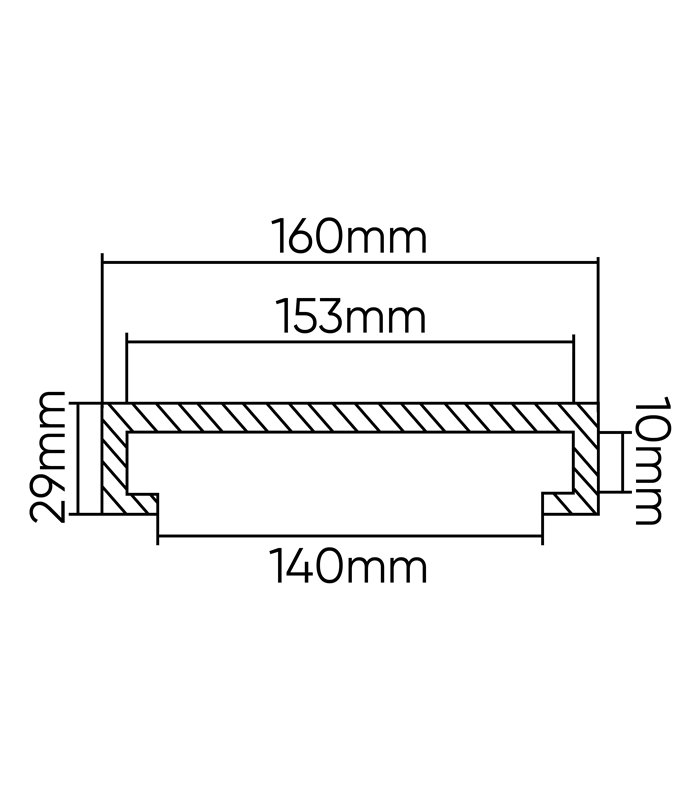 TACO DE GOMA PARA ELEVADOR KONI/ROMERICO/CO-O-LINER 160MM