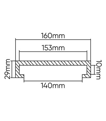 TACO DE GOMA PARA ELEVADOR KONI/ROMERICO/CO-O-LINER 160MM