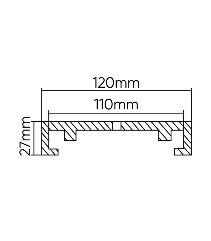 TACO DE GOMA PARA ELEVADOR RAVAGLIOLI 120MM