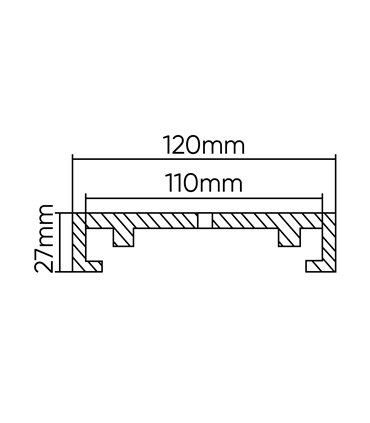 TACO DE GOMA PARA ELEVADOR RAVAGLIOLI 120MM
