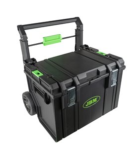 CAJA PARA HERRAMIENTAS APILABLE CON RUEDAS (85L)