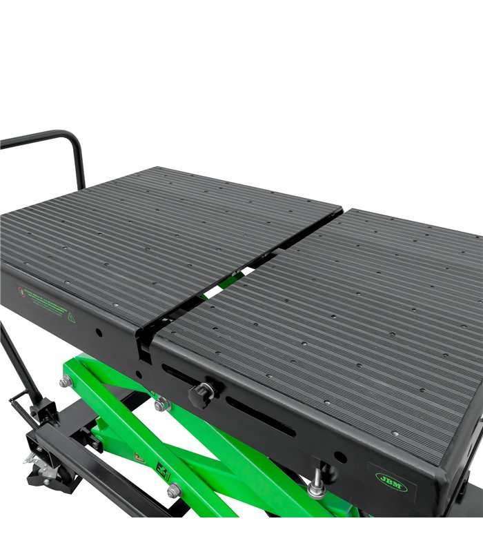 MESA HIDRÁULICA PARA BATERÍAS DE VEHÍCULOS ELÉCTRICOS SIN SOPORTES