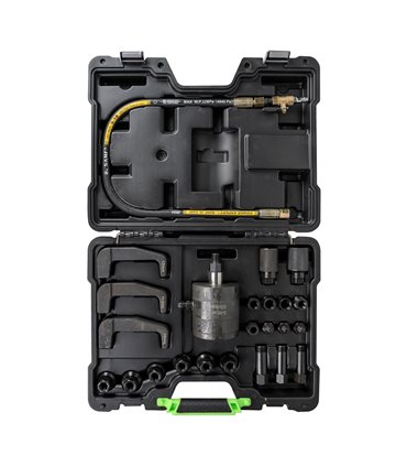 EXTRACTOR DE INYECTORES NEUMÁTICO CON ADAPTADORES Y GARRAS DE EXTRACCIÓN