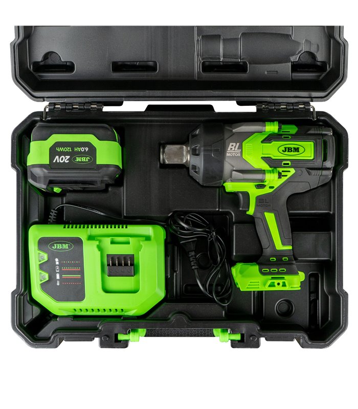 PISTOLA DE IMPACTO BRUSHLESS A BATERÍA 1" 2300NM
