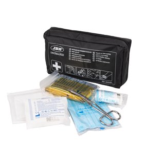 BOTIQUÍN DE PRIMEROS AUXILIOS DIN13164:2022 - NEGRO