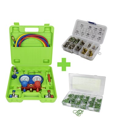 SERIE347: 53456  SET DE COMPROBACIÓN DE SISTEMA  AACC + 50807 ESTUCHE DE JUNTAS + 53599 OBUSES