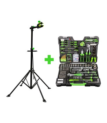 PROMO SOPORTE DE REPARACIÓN DE BICICLETAS 53919 + 53212