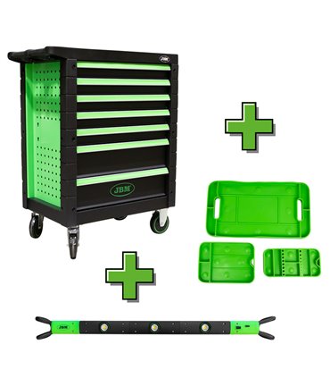 PROMO SET DE 3 BANDEJAS DE HERRAMIENTAS FLEXIBLES ANTIDESLIZANTES 53903 + 53904 + 53570