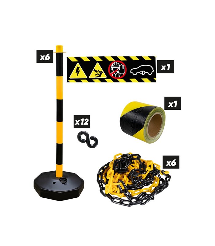 KIT ADVERTENCIA ALTA TENSIÓN 53940+53941+53942+53987+54322