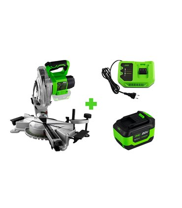 60022 INGLETADORA  A BATERÍA  + 60015 BATERÍA LI-ION 6.0AH + 60016 CARGADOR 20V - 4A