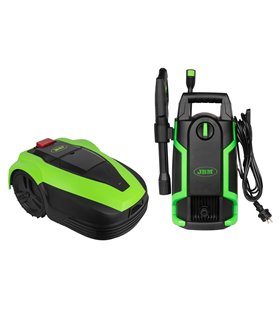 52598 ROBOT CORTACÉSPED + 53947 HIDROLIMPIADORA DE ALTA PRESIÓN 1400W