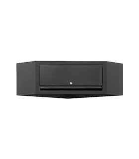 ARMARIO DE PARED ESQUINERO - NEGRO