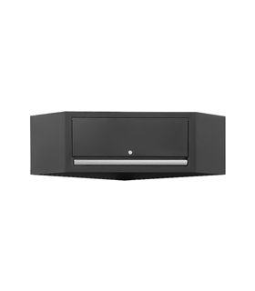 ARMARIO DE PARED ESQUINERO - PLATA