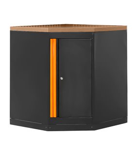 ARMARIO ESQUINERO CON TABLERO DE MDF - NARANJA