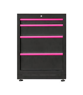 ARMARIO DE 4 CAJONES - ROSA