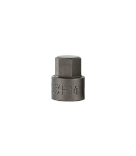 PUNTA HEXAGONAL CORTA 3/8" 14MM (REF.54545)