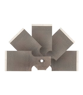 5 CUCHILLAS 20MM RECTAS/ANCHO PARA REF. 54505