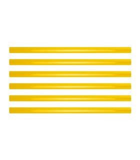 JUEGO DE TIRADORES PARA ARMARIO (REF. 16628) - AMARILLO