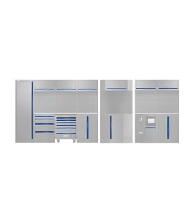 SET DE TIRADORES PARA SERIE565 - AZUL