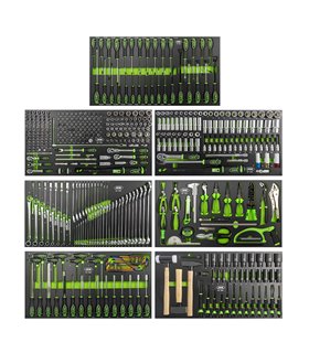 SET DE 7 MÓDULOS EVA CARBONO PARA CARRO DE HERRAMIENTAS