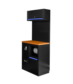 CONJUNTO DE MUEBLES MODULARES (7PCS) - AZUL