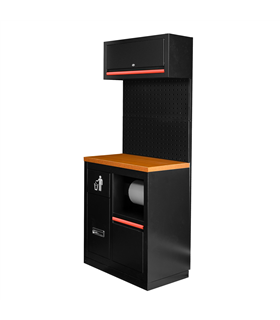 CONJUNTO DE MUEBLES MODULARES (7PCS) - ROJO