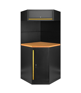 CONJUNTO DE MUEBLES MODULARES (11PCS) - DORADO
