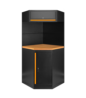 CONJUNTO DE MUEBLES MODULARES (11PCS) - NARANJA