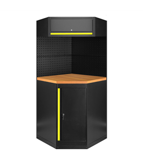 CONJUNTO DE MUEBLES MODULARES (11PCS) - AMARILLO