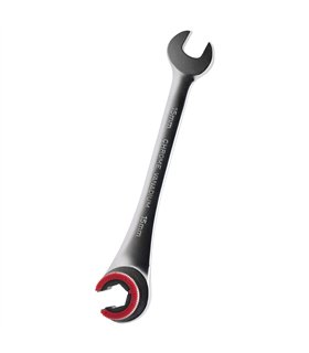 LLAVE DE TRINQUETE CON CABEZAL ABIERTO DE 15MM
