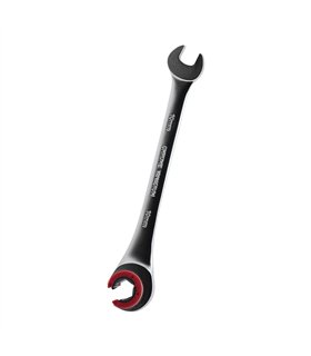 LLAVE DE TRINQUETE CON CABEZAL ABIERTO DE 10MM