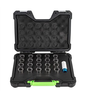 SET DE 21 LLAVES PARA TORNILLO DE BLOQUEO DE RUEDA OPEL/VAUXHALL (181-200)
