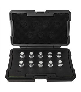 SET 10 LLAVES DE PUNTA PARA TORNILLO DE BLOQUEO DE RUEDA BMW