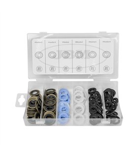 ESTUCHE DE ARANDELAS PARA TAPÓN DE CÁRTER FORD 120PCS