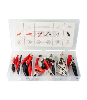 ESTUCHE DE PINZAS ELÉCTRICAS 28PCS