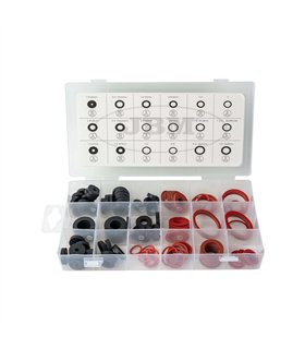 ESTUCHE DE ARANDELAS DE FIBRA 141PCS