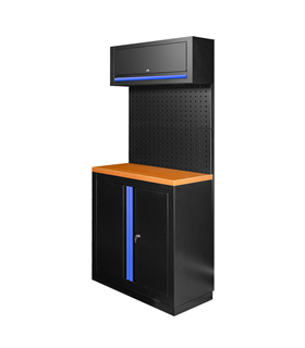 CONJUNTO DE MUEBLES MODULARES (7PCS) - AZUL