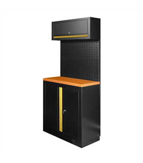 CONJUNTO DE MUEBLES MODULARES (7PCS) - DORADO
