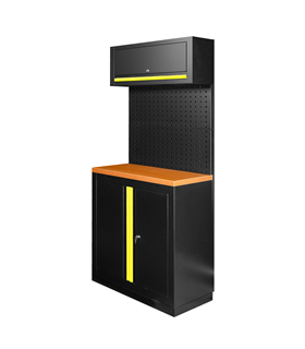 CONJUNTO DE MUEBLES MODULARES (7PCS) - AMARILLO