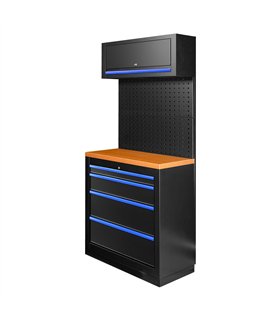 CONJUNTO DE MUEBLES MODULARES (7PCS) - AZUL