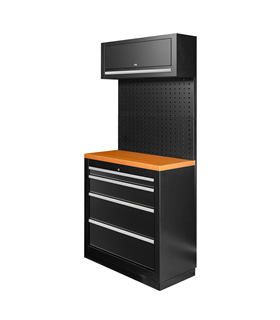 CONJUNTO DE MUEBLES MODULARES (7PCS) - PLATA