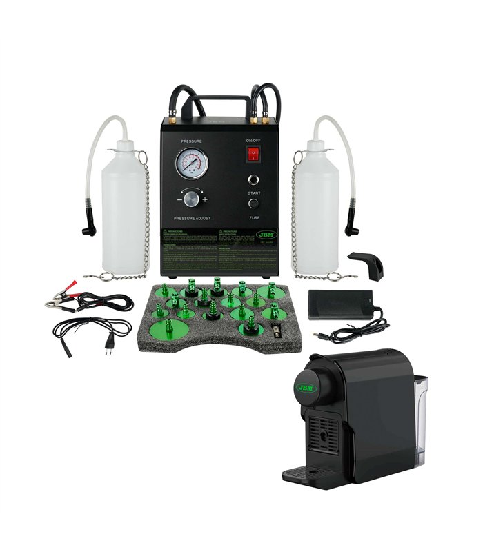 SANGRADOR DE FRENOS ELÉCTRICO + CAFETERA