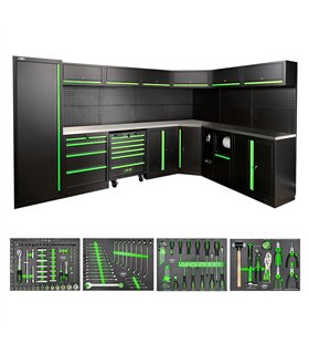 CONJUNTO DE MUEBLES MODULARES (43PCS) - COMPLETO