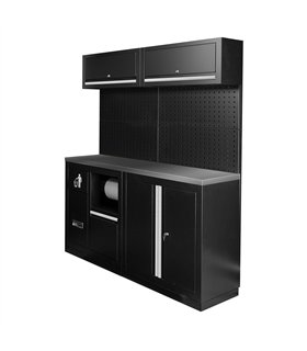 CONJUNTO DE MUEBLES MODULARES (12PCS) - PLATA